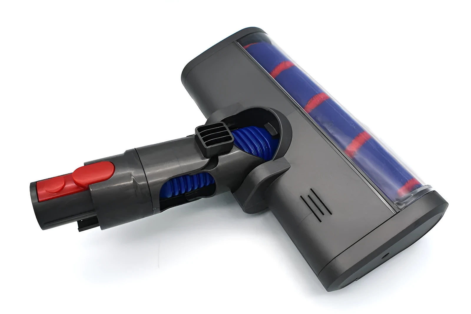Dyson V7-V11 compatible soft velvet electric floor brush head measuring 260mm by 110mm