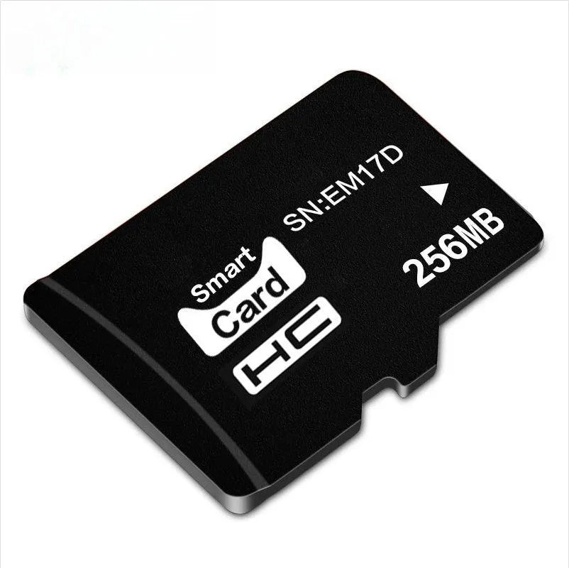 TF series 256MB memory card with 11x15mm dimensions for portable digital devices