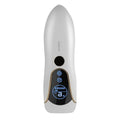 Sundial freezing point hair removal device in choice of white, green or pink colours for body, face and leg use