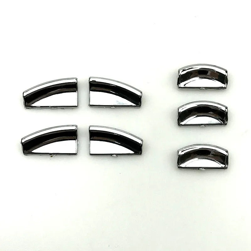 Black glitter window lift button decorative cover for car door control modification
