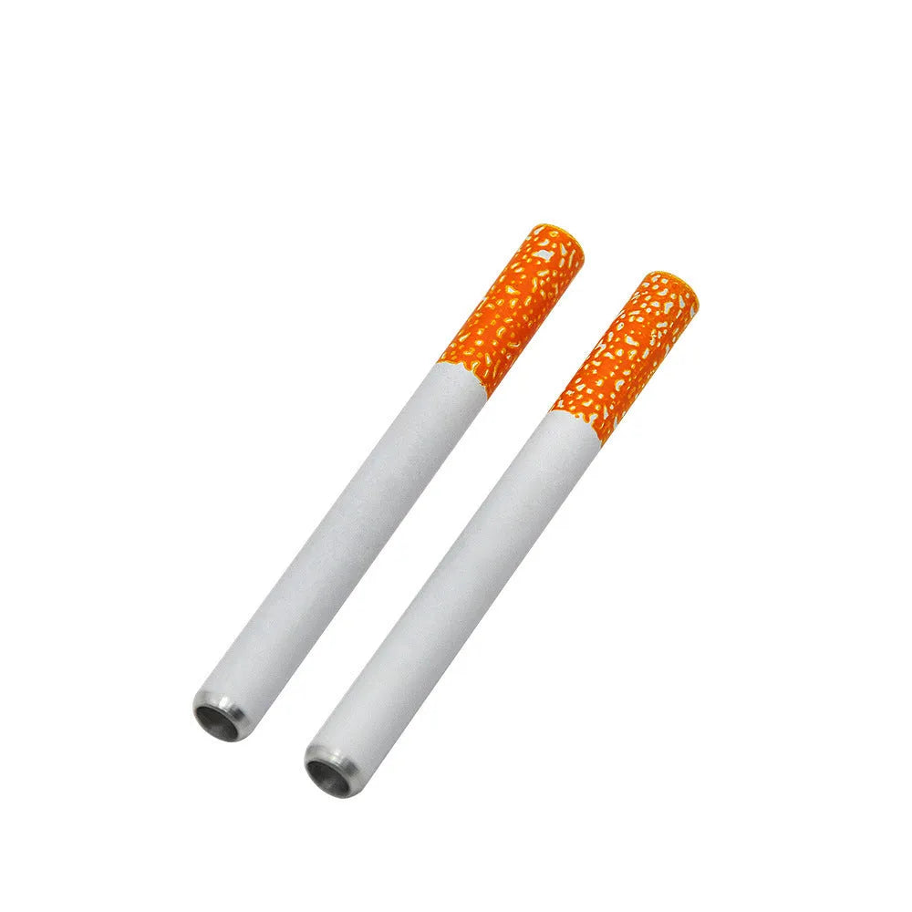 78mm aluminium cigarette shaped smoke tube with washable filter and keychain bottle opener multi-tool