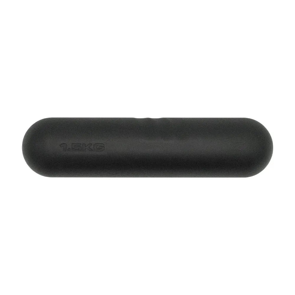 Silicone edging non-slip hand-drawn yoga dumbbell stick in various colours and weights.