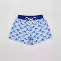 Children's sports casual summer shorts in polyester with straight leg design, available in multiple sizes and colours