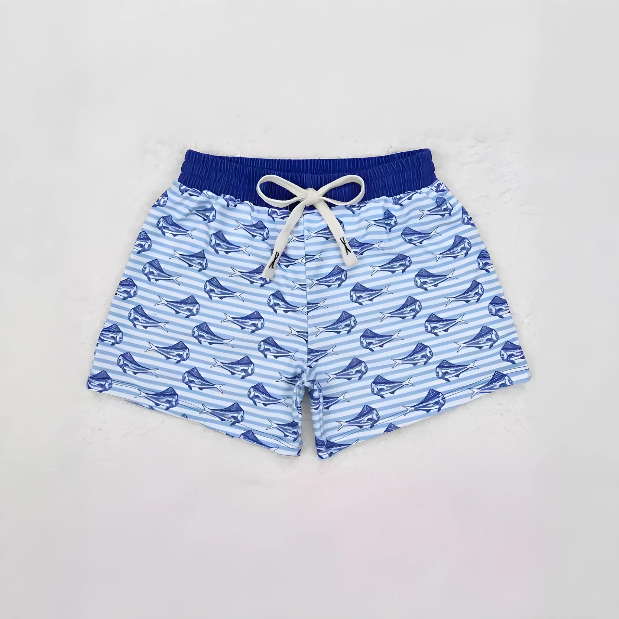Children's sports casual summer shorts in polyester with straight leg design, available in multiple sizes and colours