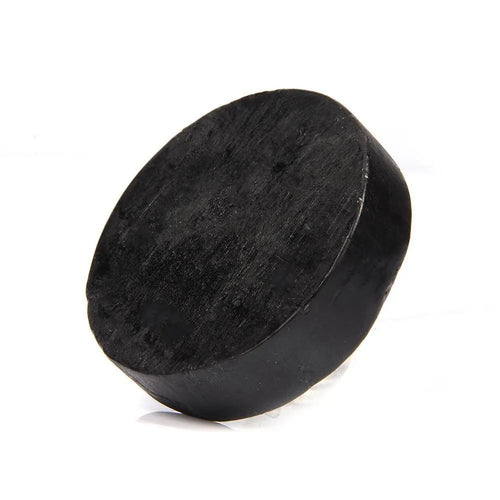 Black bamboo charcoal handmade soap bar with oil control and deep clean properties for general skin type