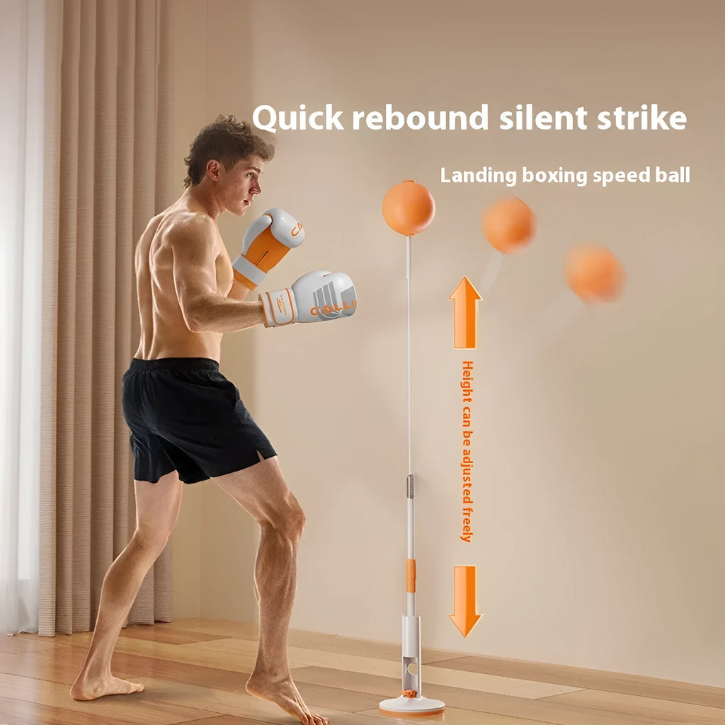 PU boxing reaction ball vertical tumbler sandbag for children or adults fitness training