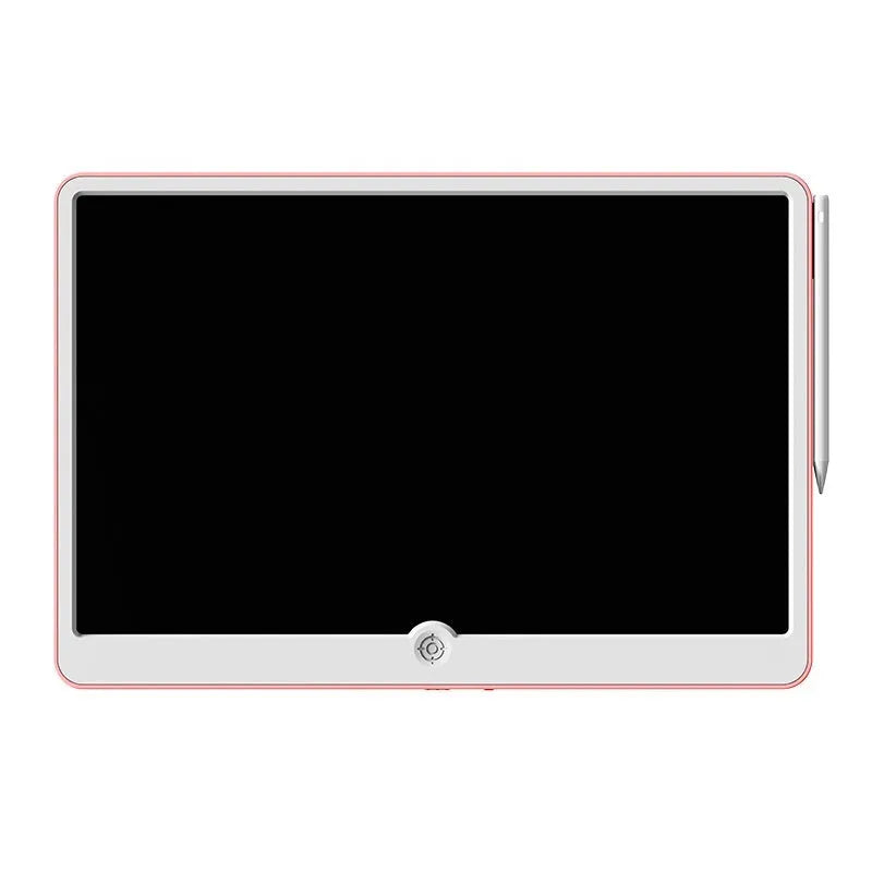 19-inch LCD children's drawing board in blue and white colour scheme with stylus