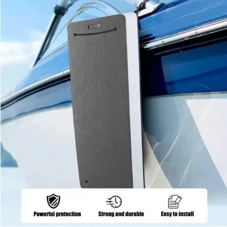 Blue and grey EVA boat fenders for shockproof docking protection in large and small sizes