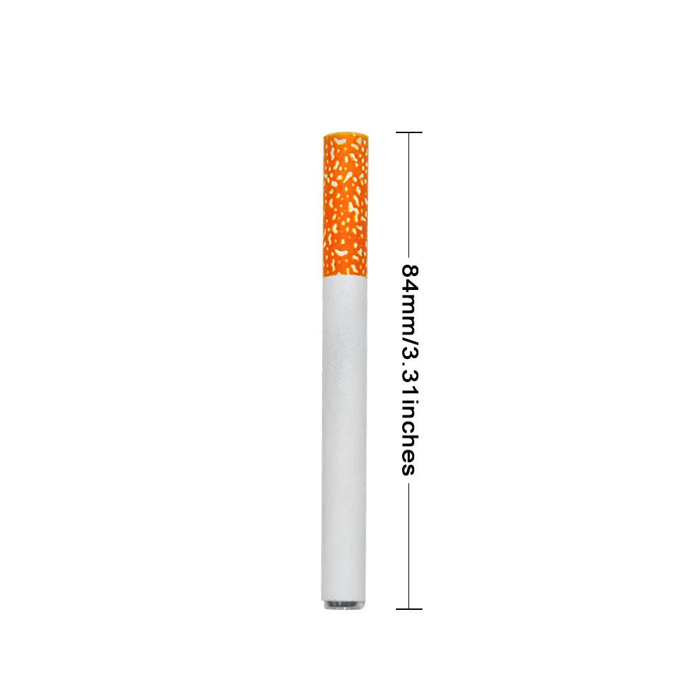 78mm aluminium cigarette shaped smoke tube with washable filter and keychain bottle opener multi-tool