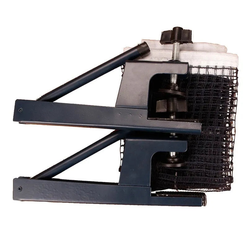 Table tennis post with universal large clip for indoor tables