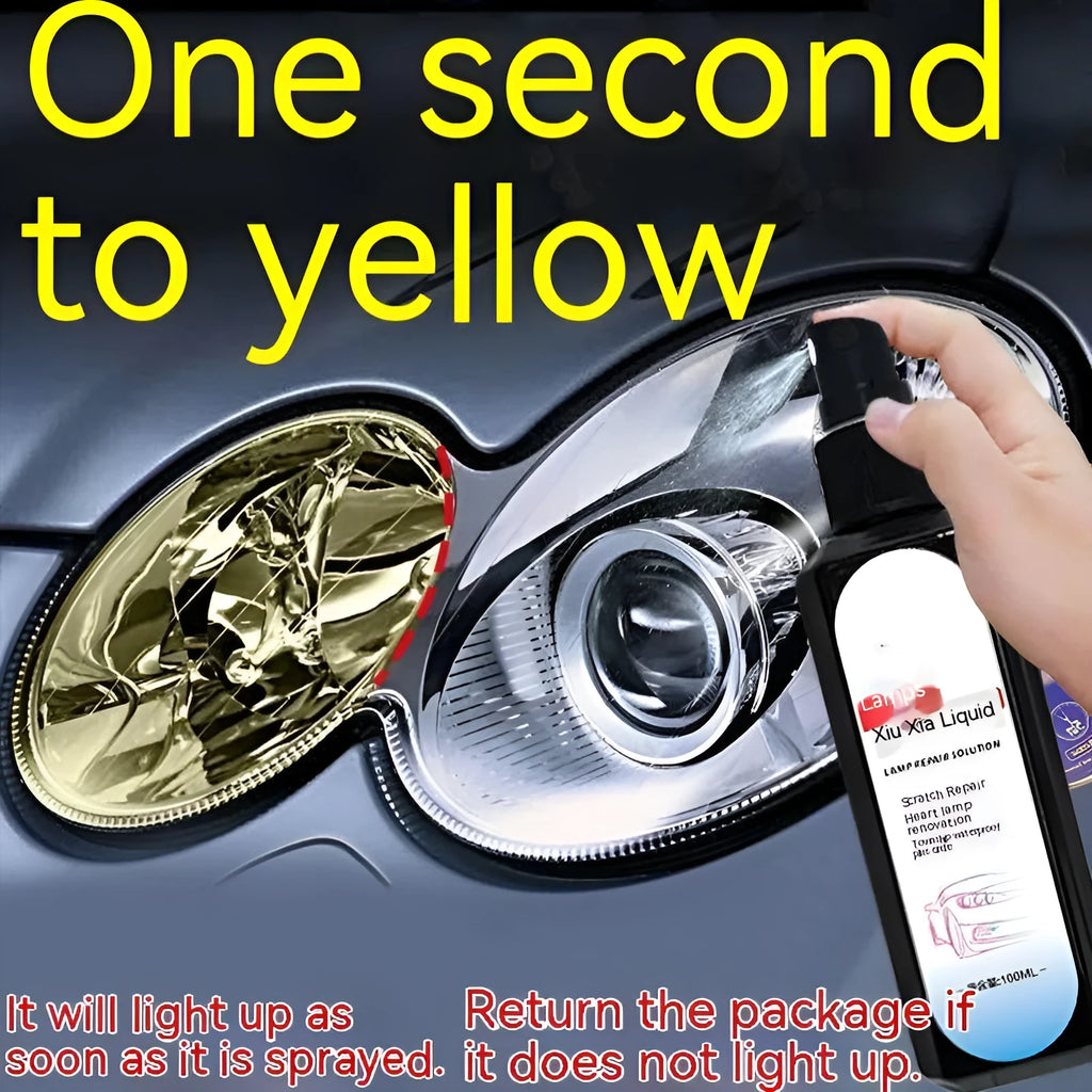 100 ml bottle of car headlight renovation and repairing liquid for plastic lenses