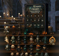Halloween 31-night countdown blind box with horror doll advent calendar