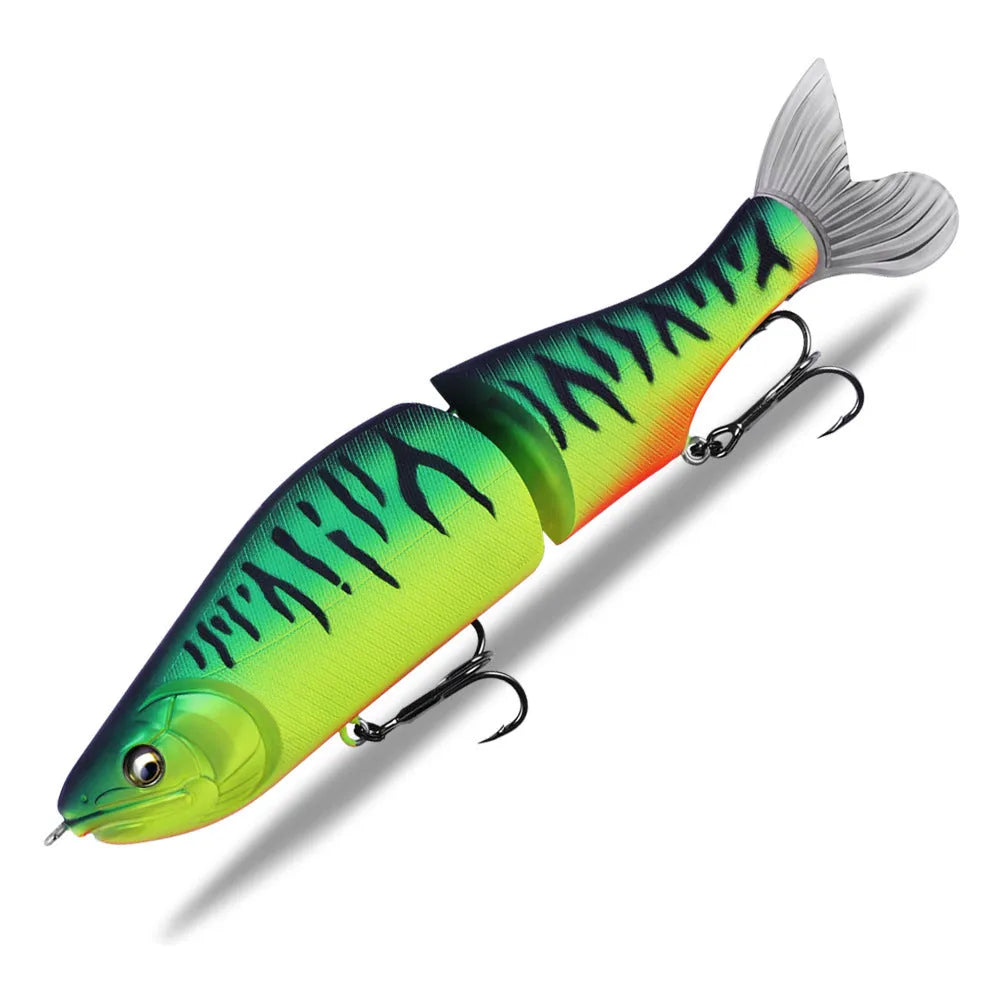 185mm plastic fishing lure for bass fishing available in 15 colour options