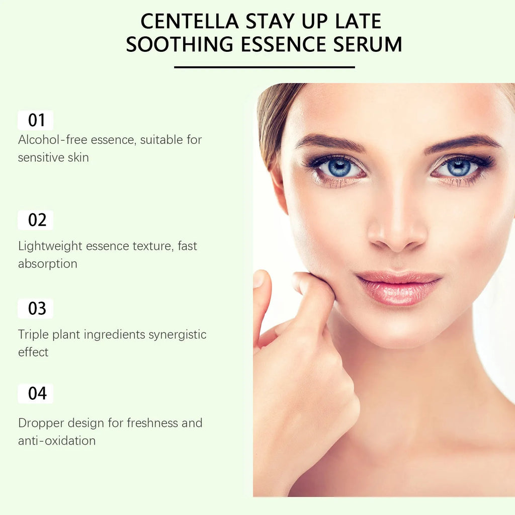 30 ml bottle of Centella Asiatica Sopping Solution facial toner liquid