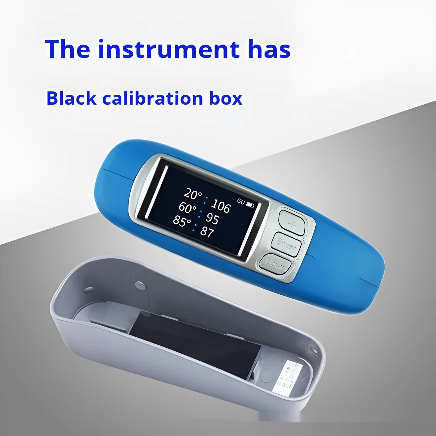 Ceramic Brightness Stone Portable Glossiness Tester CS-300 CS-380 models on work surface
