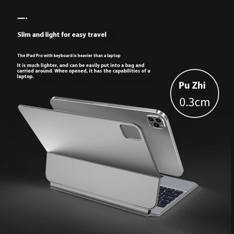 iPad Bluetooth wireless keyboard with magnetic protective sleeve in multiple colours