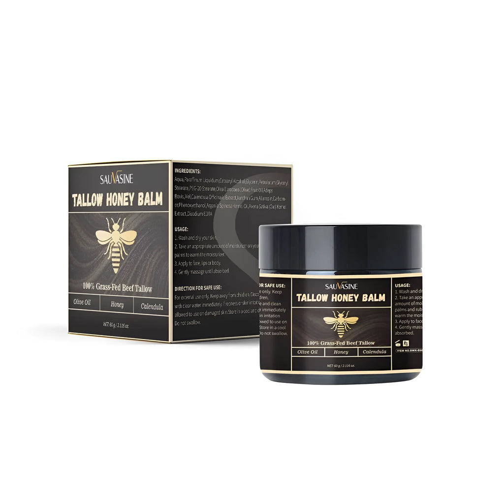 60g jar of butter and honey cream for face moisturisation