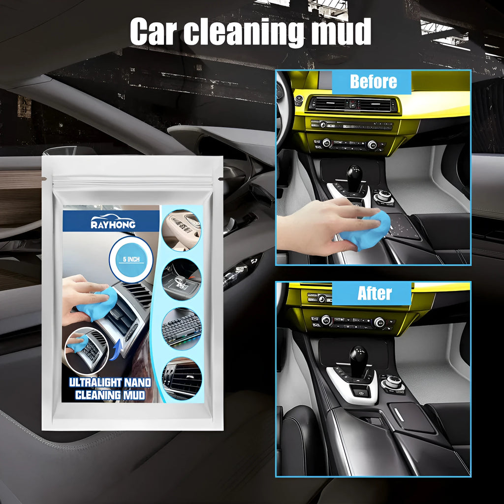 20g pack of sticky car cleaning putty for dust removal from vents and gaps.