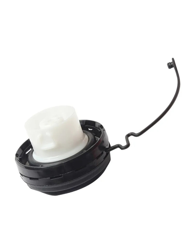 Black plastic Toyota snap-type replacement fuel tank cap