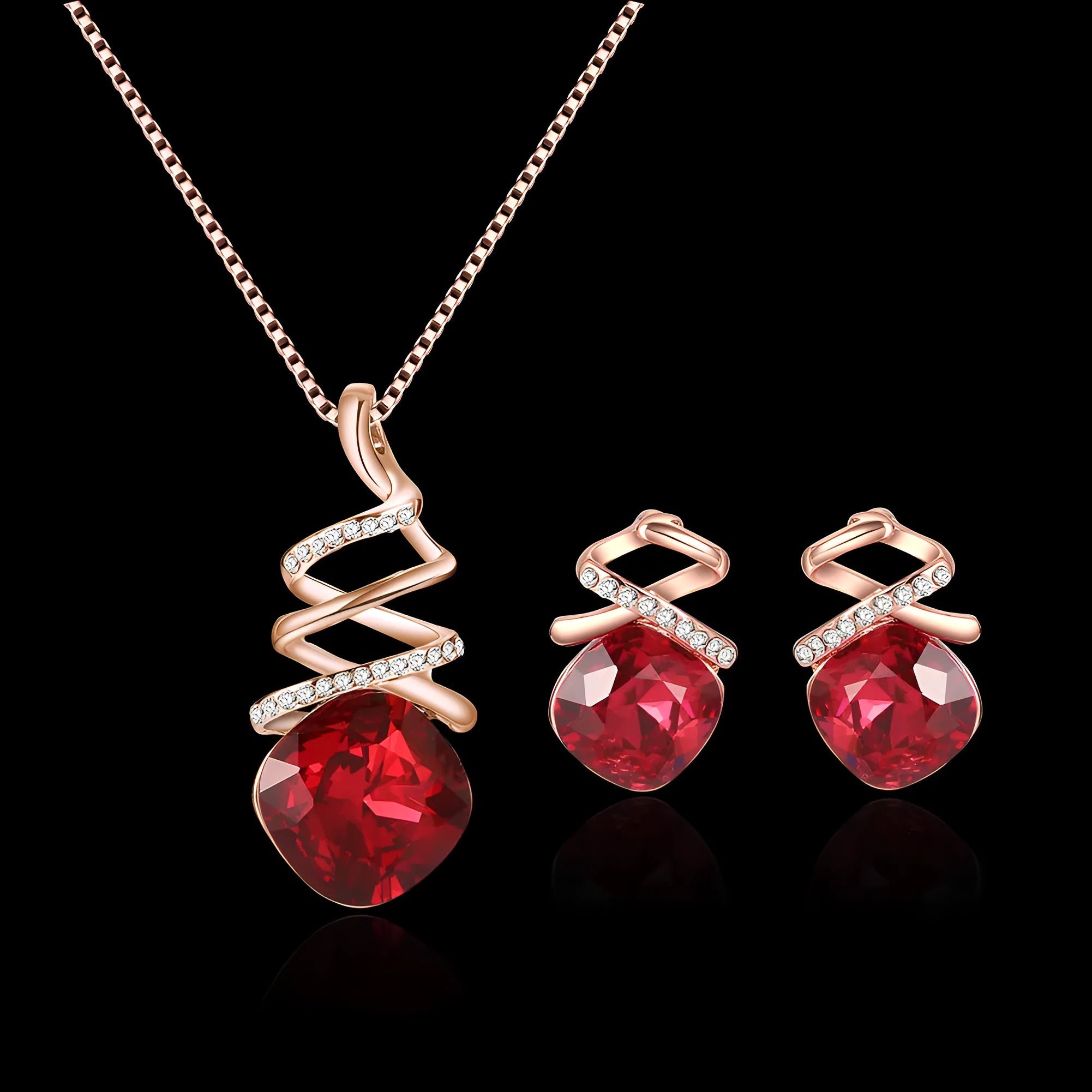 Silver-toned alloy bridal jewellery set with adjustable necklace and matching diamond-detailed earrings.