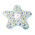 Smart cat hunting cover electric toy in blue-fish colour, made from PP material, designed for interactive play