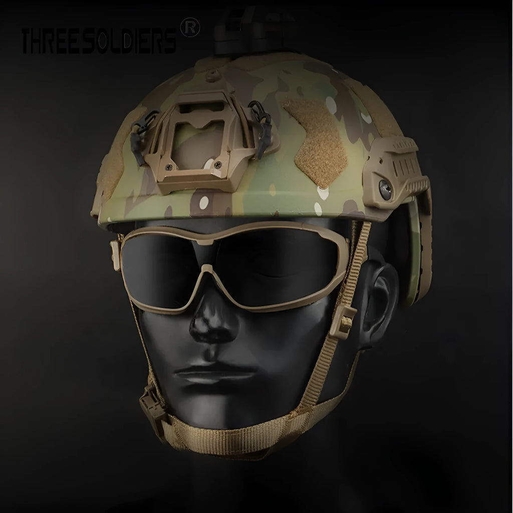 Outdoor fishing sand-proof goggles with plastic full rim frame, transparent lens, sports style, available in black mud army colour
