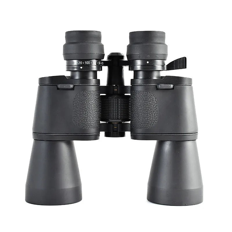 Outdoor zoom binocular telescope with 20-120x magnification and 100mm objective lens
