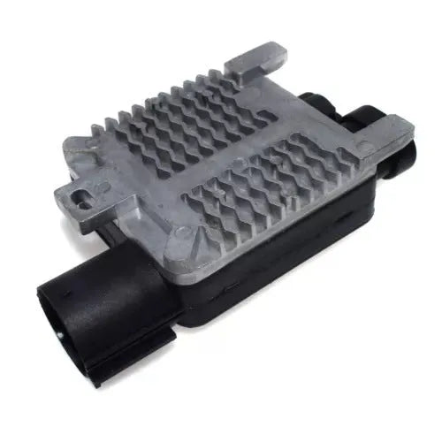 Black PA66+GF30 fan control module for Ford vehicles universal fit
