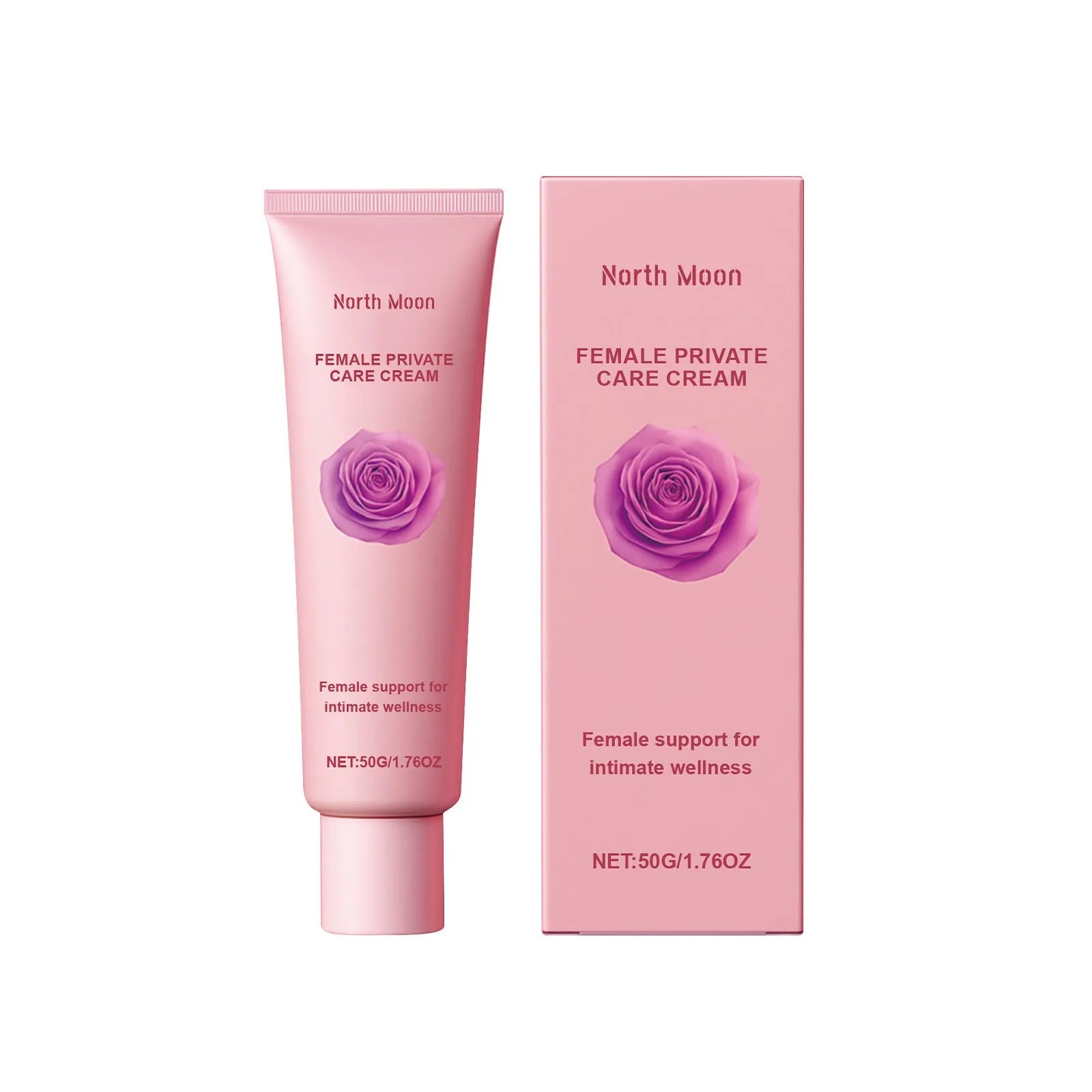 Gentle Care 50g moisturising cream with rose and peppermint extracts for dry skin