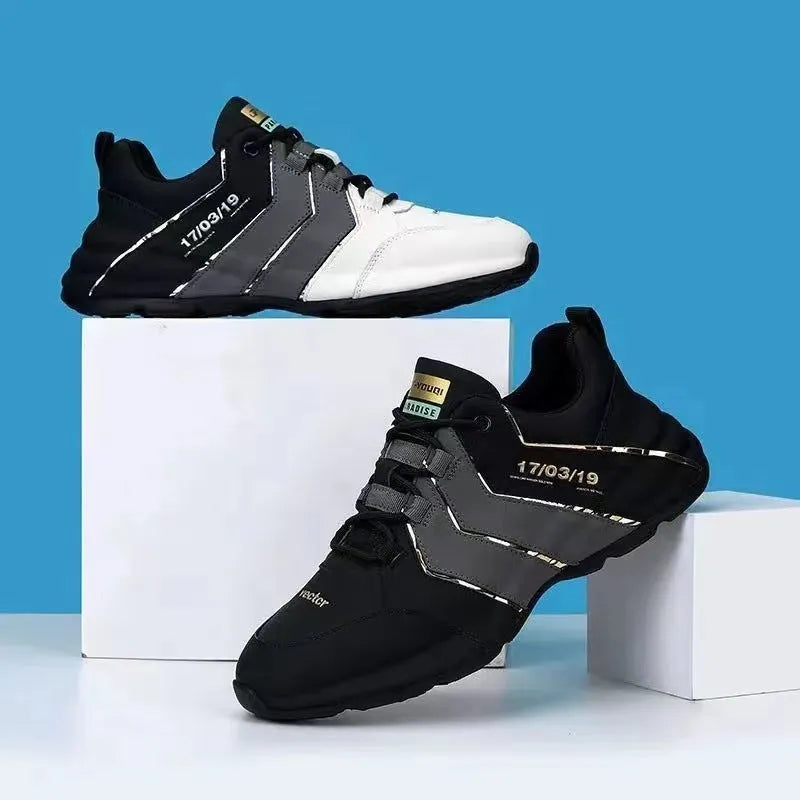 Teenagers casual sneakers with plastic sole and mesh lining in multiple colour options