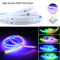 Flexible PVC LED strip light for car engine bay, available in multiple lengths and colours.
