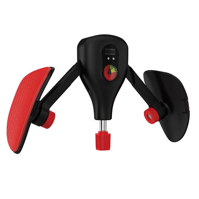 Men's Kegel trainer for PC muscle exercise in black or grey, shown with optional straps and handle.