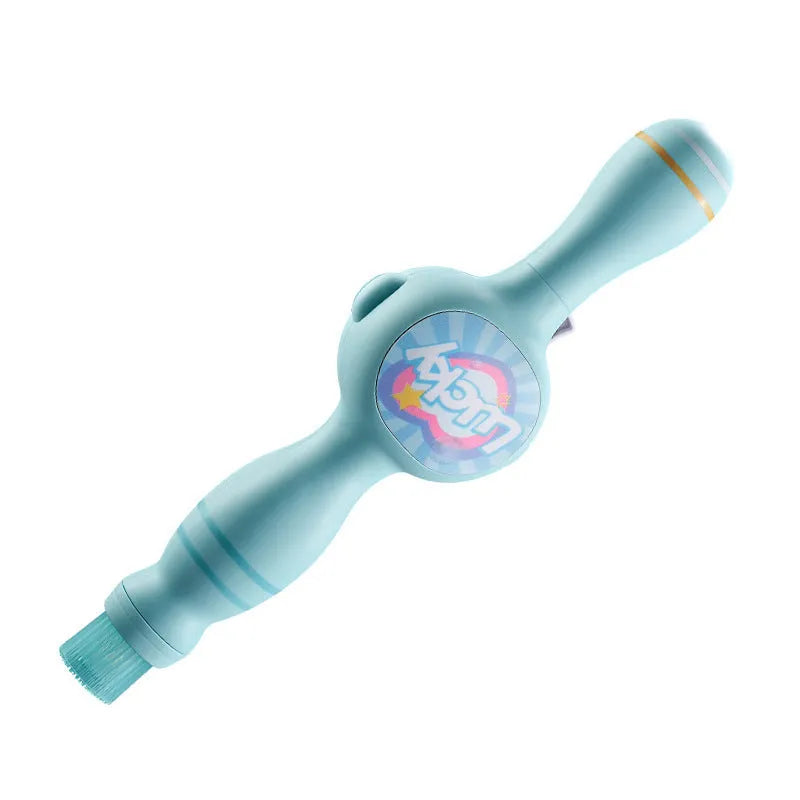 Onshine Smoke Bubble Machine Toy for kids blue plastic interactive sensory toy with accessories