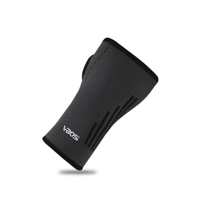 Adult wrist guard for tennis and outdoor sports in black colour with size options L M XL