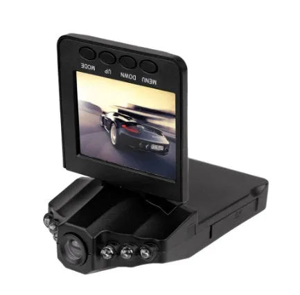 H198 model car dashboard camera with six infrared LEDs and a 2.4-inch screen.