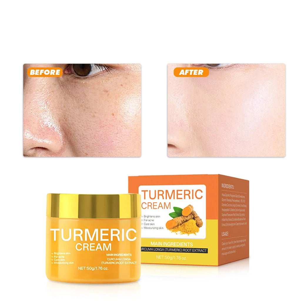 50g jar of hydrating and nourishing moisturising cream for skin brightening
