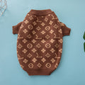 Wool dog sweater in European and American style for autumn and winter wear