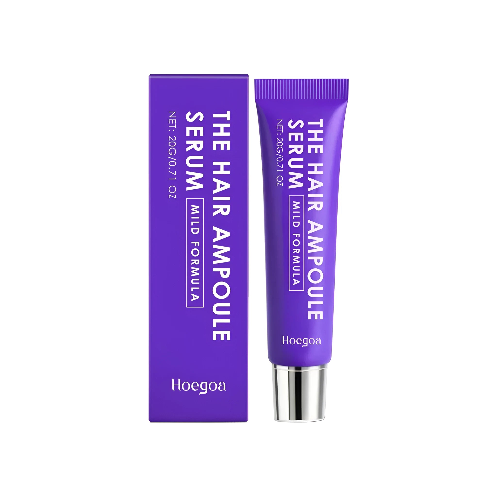 20g hair ampoule serum with rollerball applicator containing peppermint oil and rosemary leaf oil