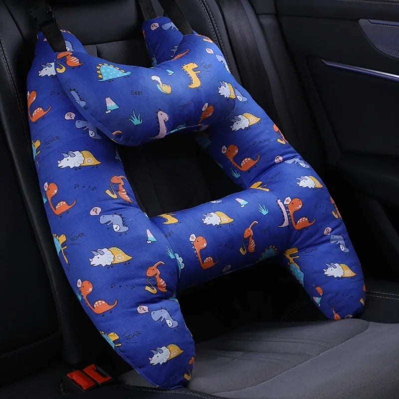 55x70cm car headrest pillow with pearl cotton filling in various pattern options