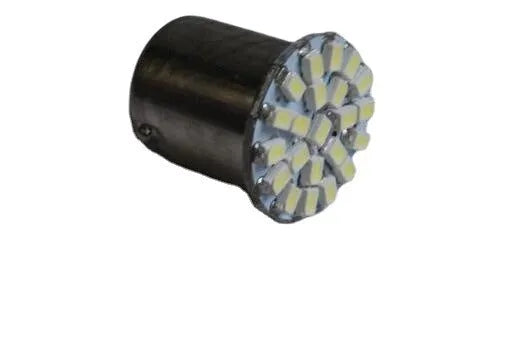 22-LED car brake light and turn signal bulbs with universal 1156/1157 bayonet fitting