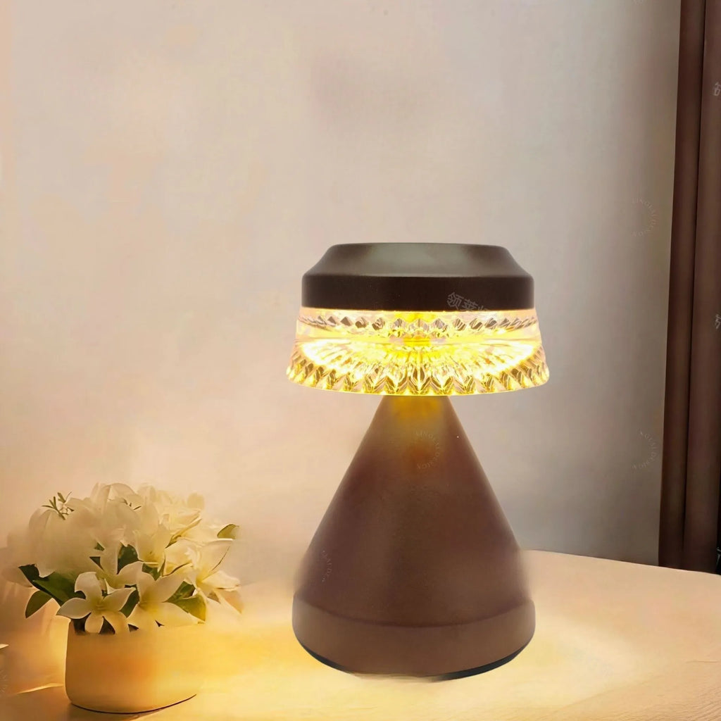 Creative LED charging night lamp in orange, coffee, or black colours with USB cable
