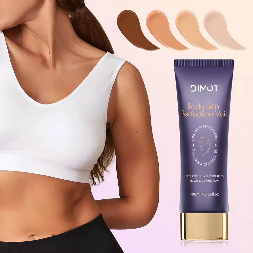 108ml tube of waterproof full coverage body concealer cream with application brush for tattoos and birthmarks.