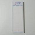 B5 half-size English learning notepad with double-sided printing and coloured cover