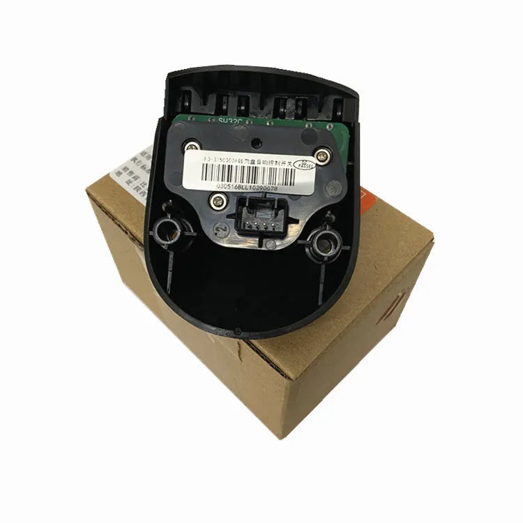 Black F3R steering wheel controller button for automotive audio system upgrade