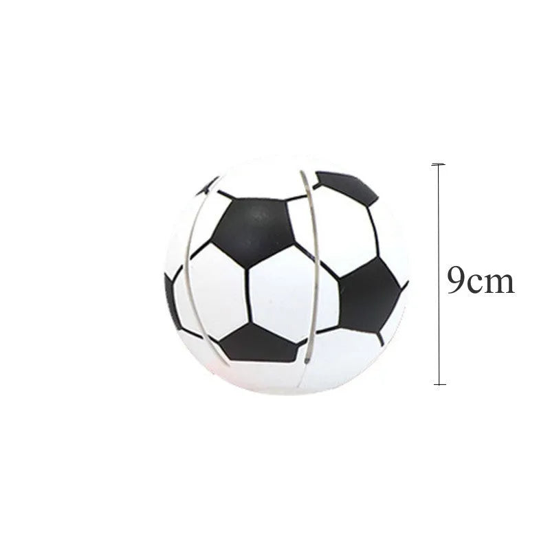 Interactive dog ball toy with flying disc function in multiple colours