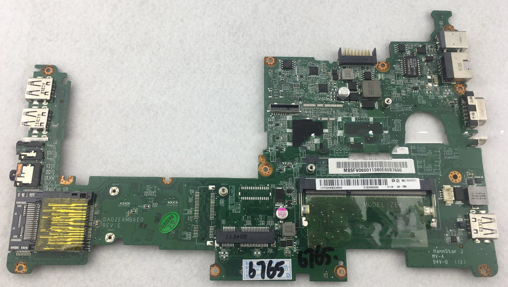 D257 notebook motherboard for Acer Aspire One D257 netbook replacement
