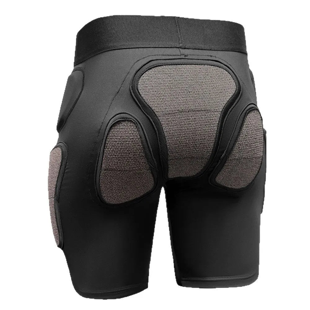 X-ray diffraction colour ski protective hip pads and knee pads for multi-sport inner wear.