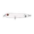 Transparent 9.5cm ABS plastic blank fishing lure body with fish eye socket