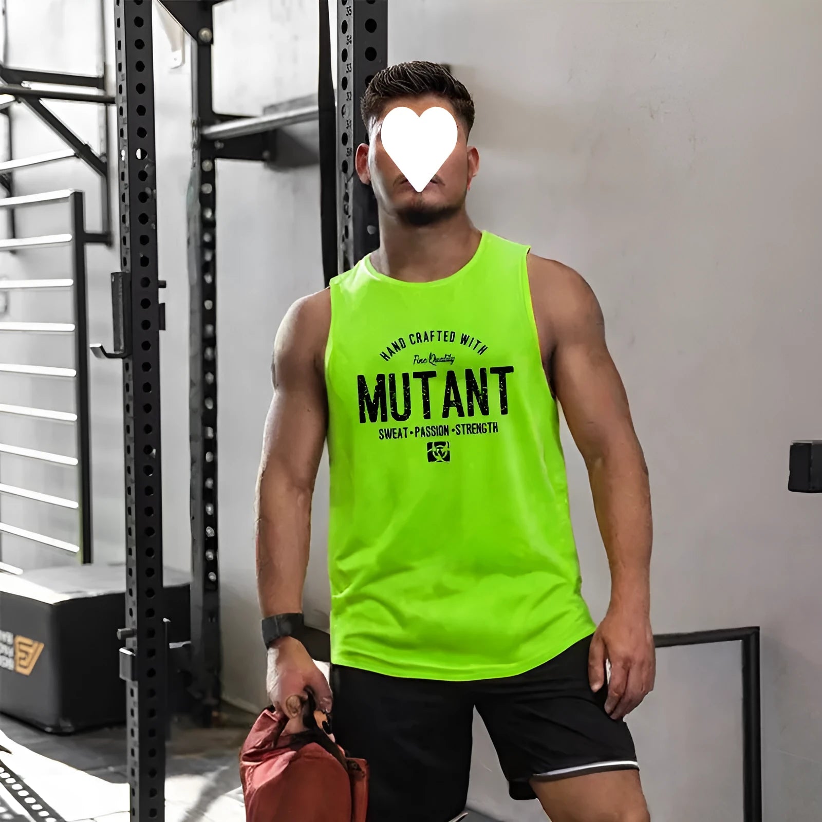 Loose fit polyester training waistcot in multiple colour options including semicircle designs