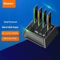 Aluminium M.2 Dual Protocol SSD enclosure base, K30174P2 colour, 90mm long.